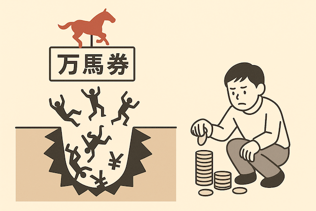 大穴狙いは資金を減らす最大の原因