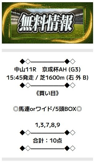 20250906ニジュウマルの無料予想