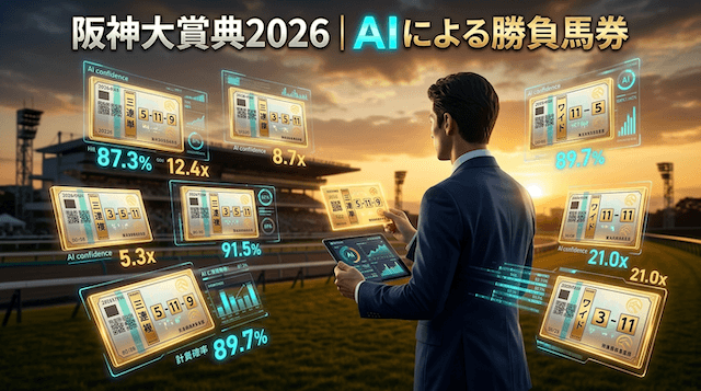 阪神大賞典2026|AIによる勝負馬券