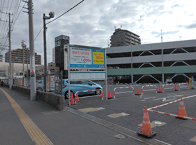船橋競馬場の駐車場