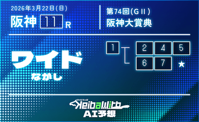 阪神大賞典2026AI予想ワイド