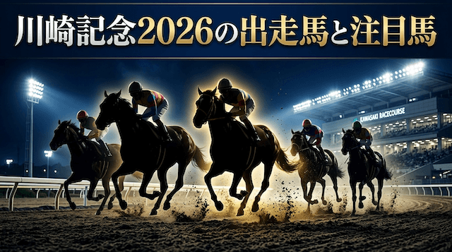 川崎記念2026の出走馬と注目馬