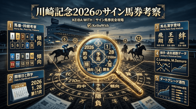 川崎記念2026のサイン馬券考察